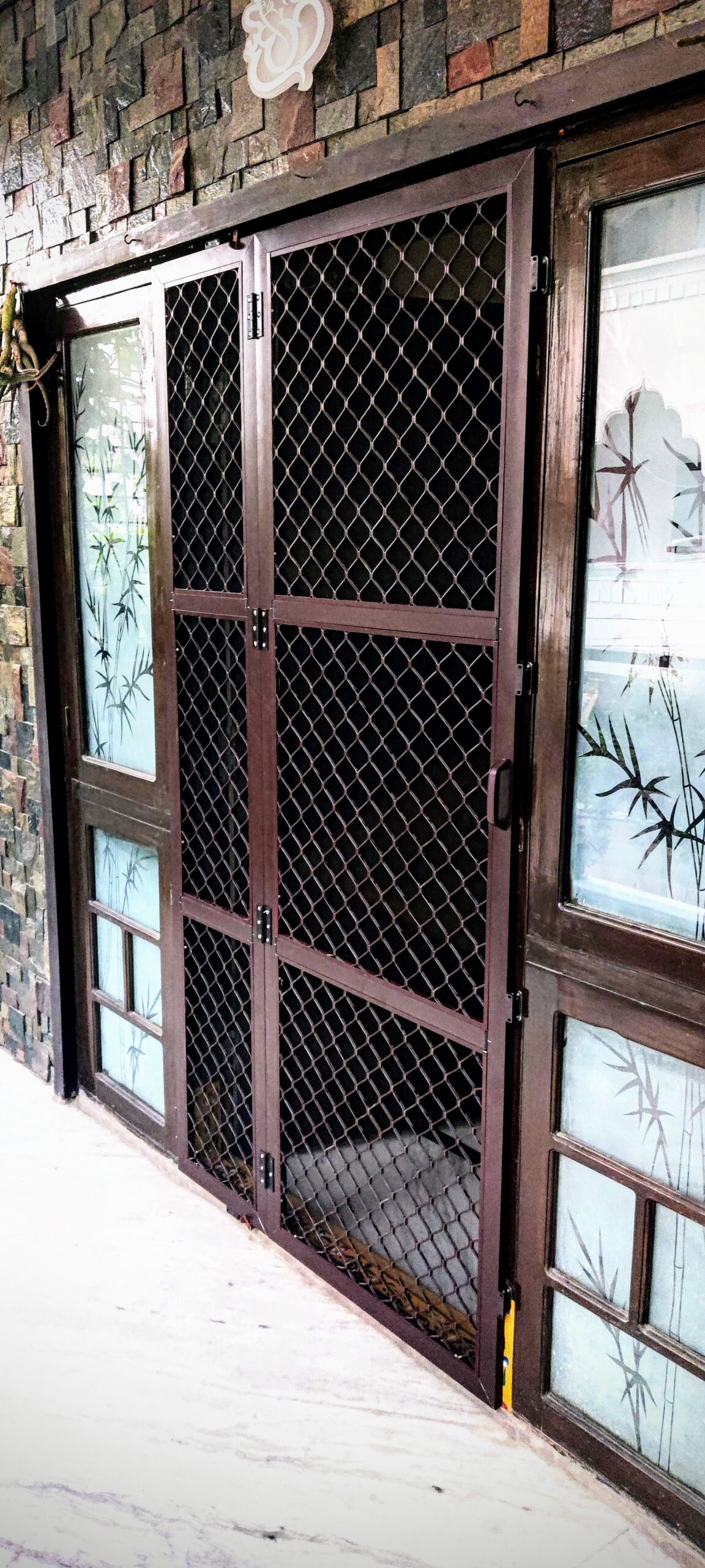 Bifold Door With Grill