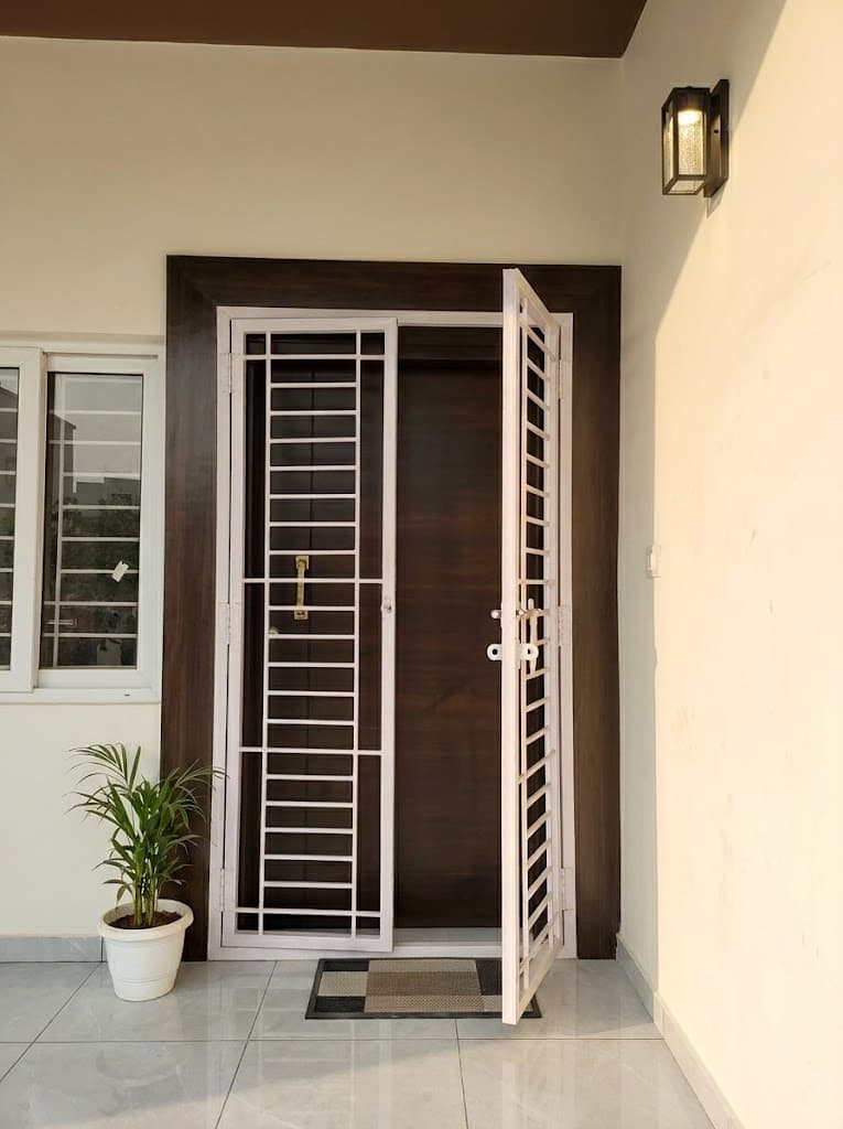 utility balcony grill Hyderabad installation