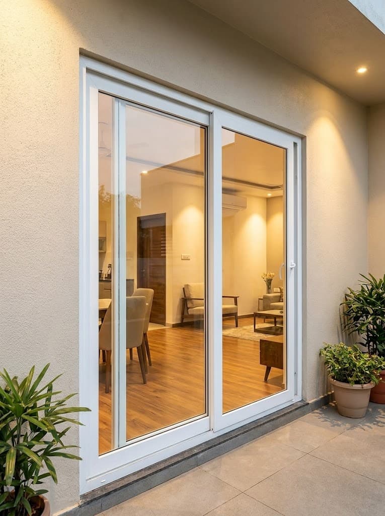 UPVC French door Hyderabad Perfect Screens