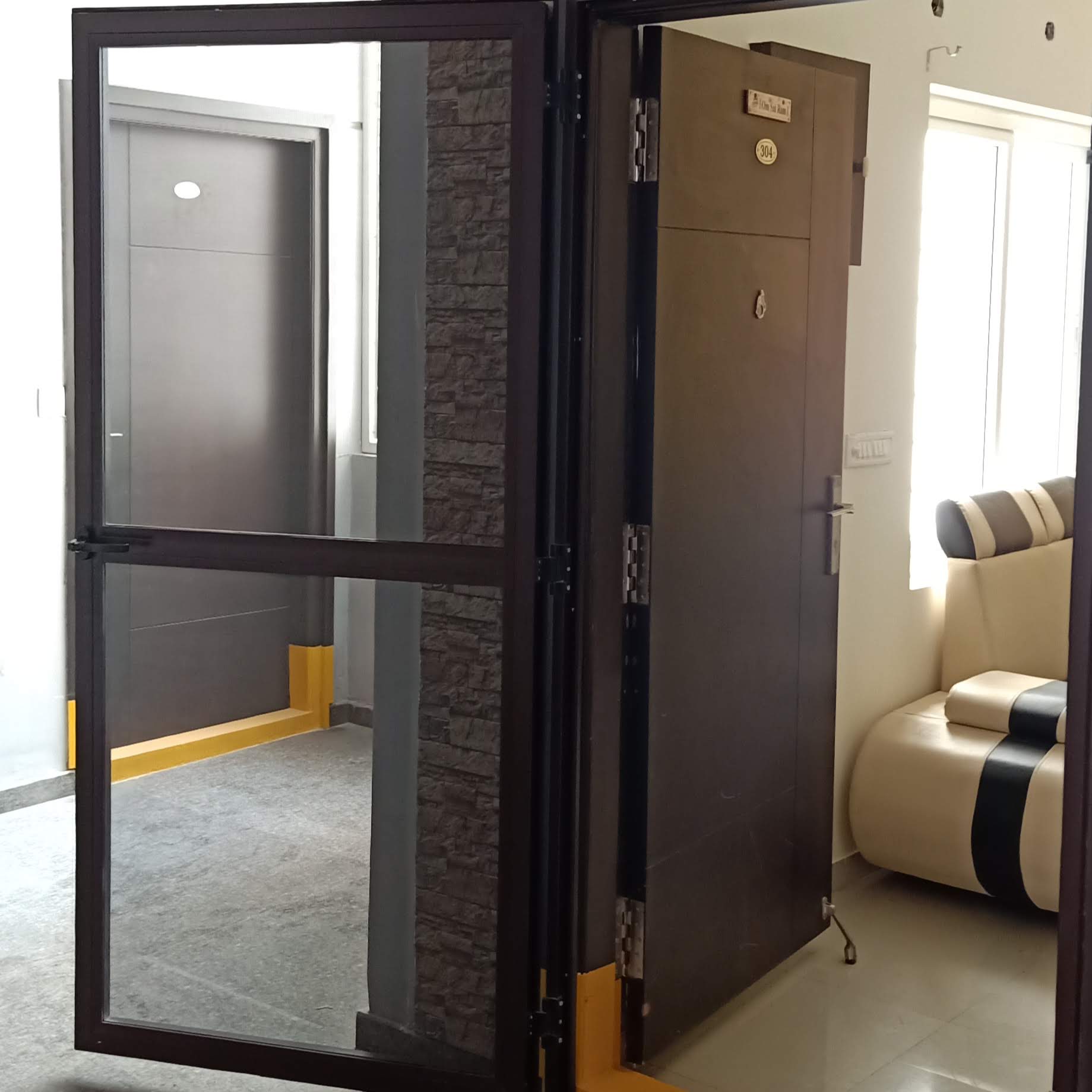 High Security Mosquito Net Single Door