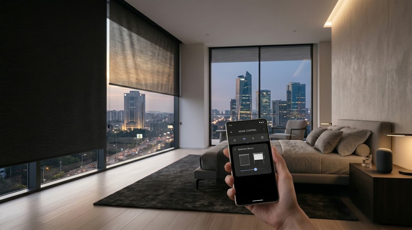 Motorized Smart Blinds