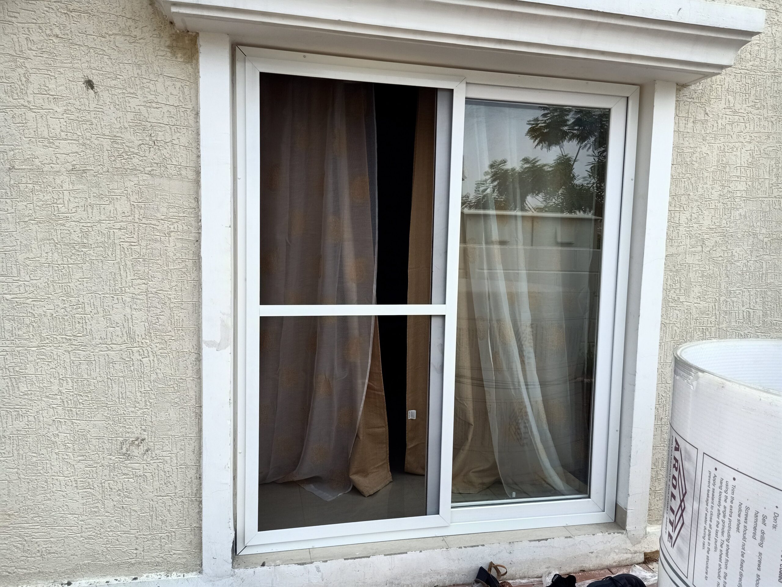 Pleated window Screen