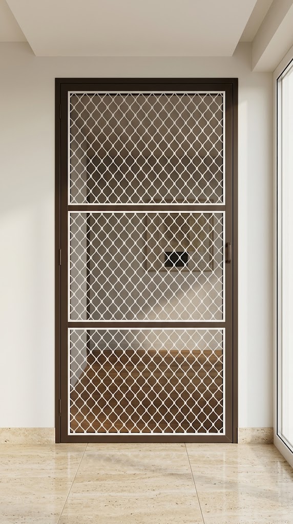 Grill single door mosquito screen Hyderabad