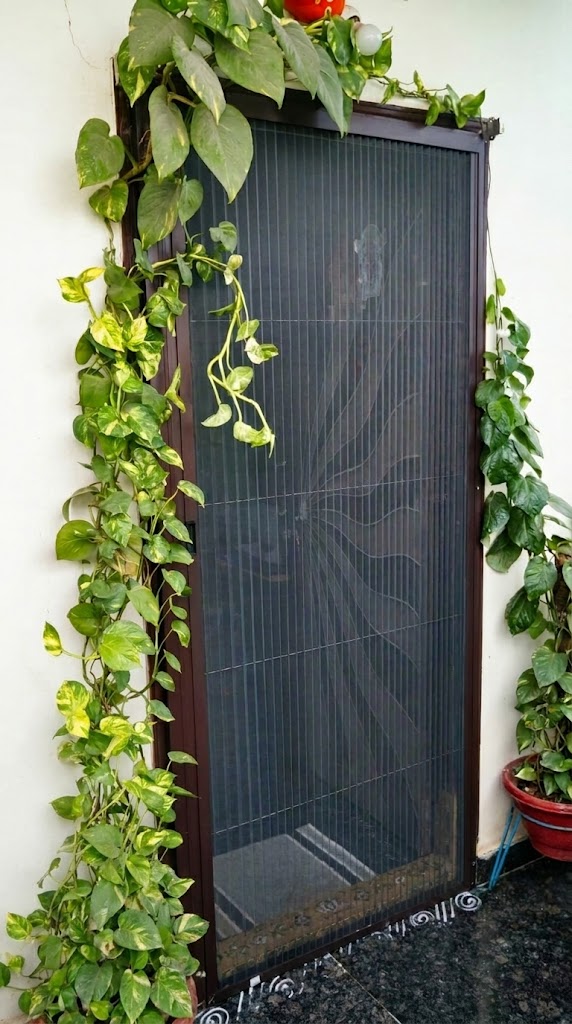 Pleated mosquito net door Gachibowli Hyderabad