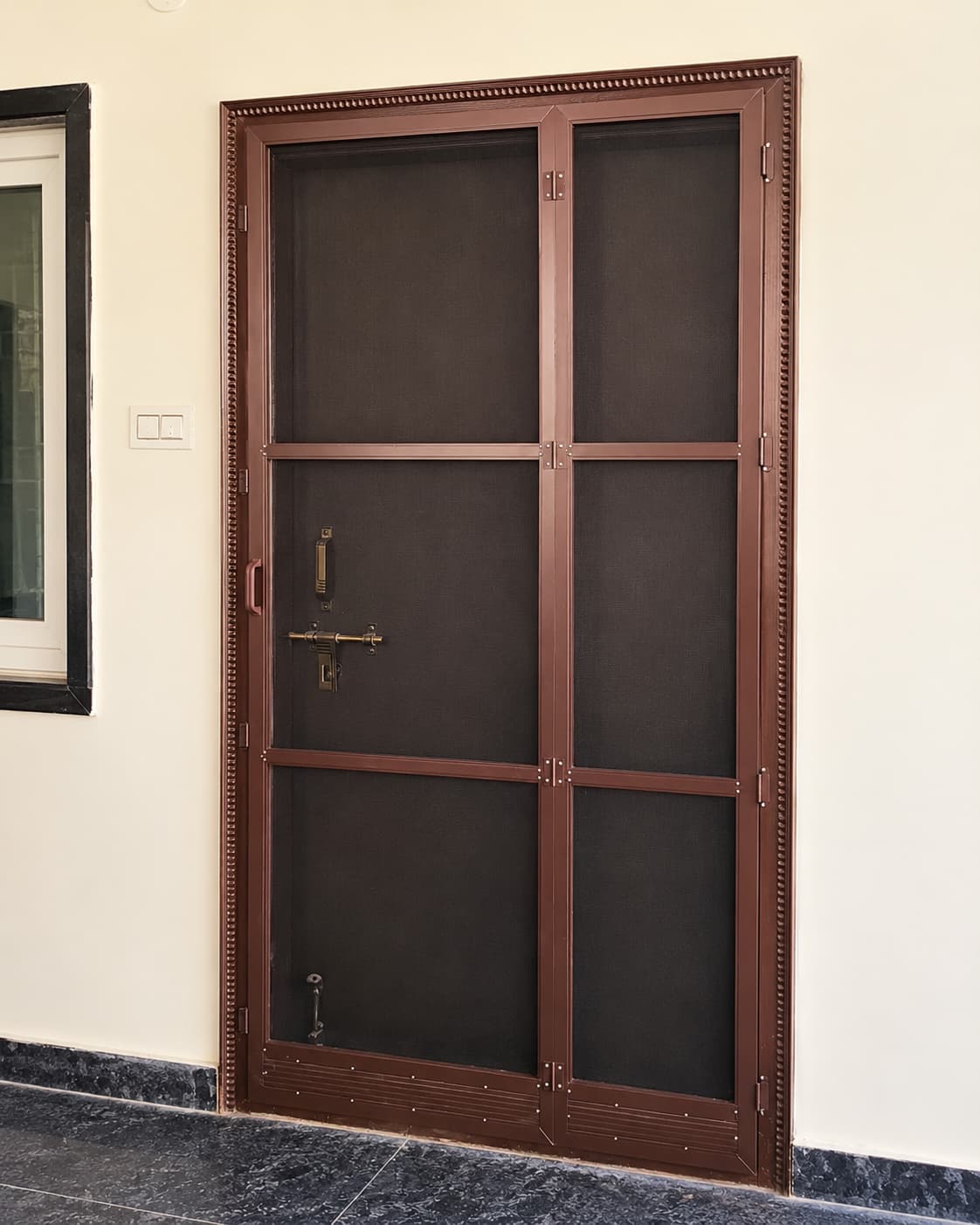 Bi-fold mosquito screen door Gajularamaram Hyderabad