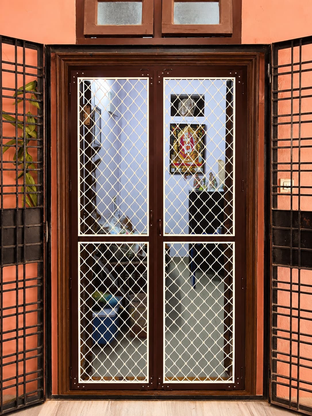 Grill mosquito screen door Hyderabad