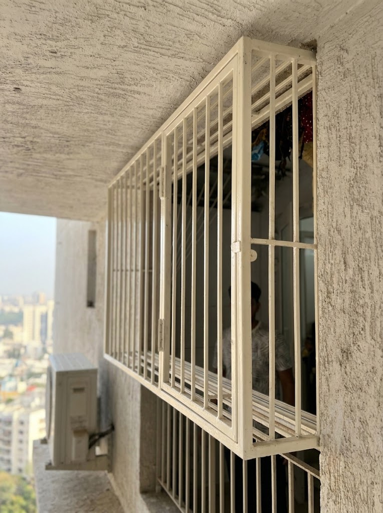 Custom window safety grill installation Hyderabad