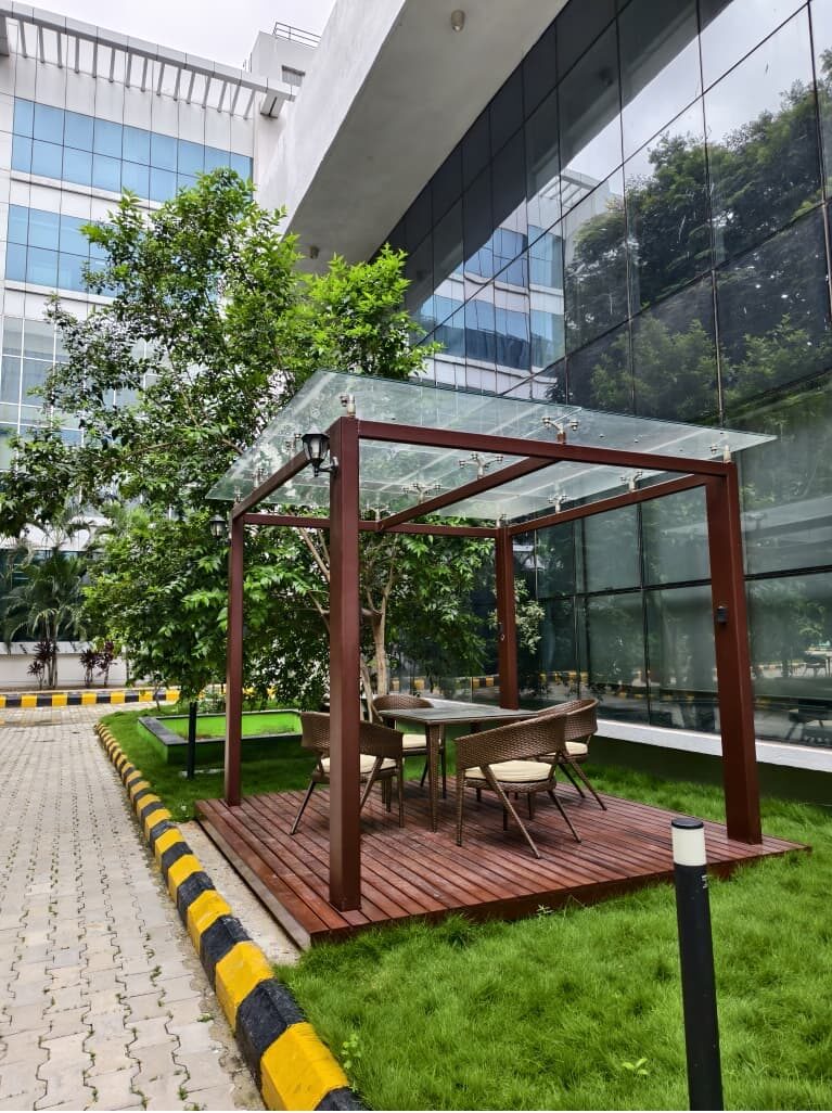 Pergola installation Hyderabad Perfect Screens